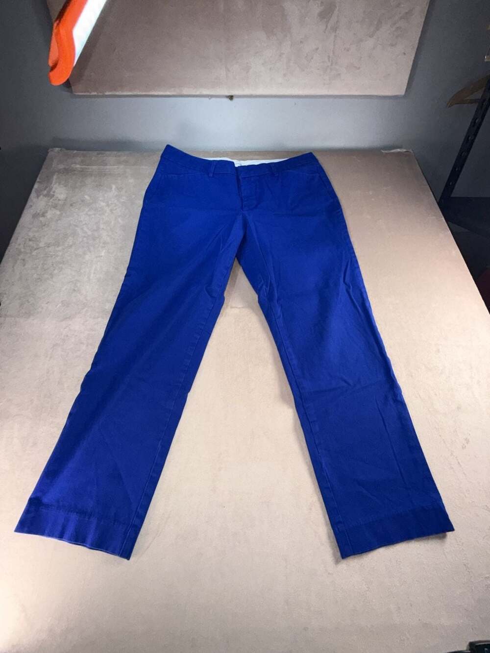 A.N.A a New Approach Royal Blue Ankle Dress Pants Size 12 (B1-2063)